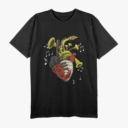 Musician's Heart – Music Lovers T-Shirt