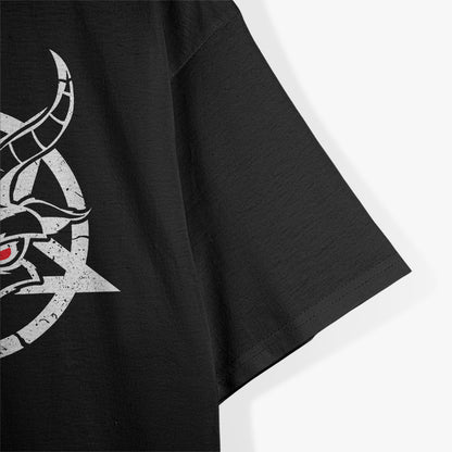 Pentagram Baphomet Icon of Occult Power and Dark Mysticism T-Shirt