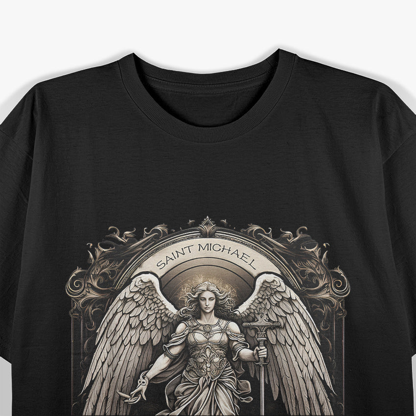 St. Michael the Archangel Protector and Defender of Faith T-Shirt