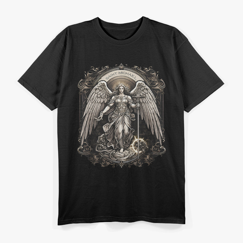 St. Michael the Archangel Protector and Defender of Faith T-Shirt