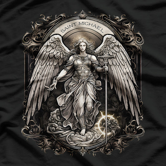 St. Michael the Archangel Protector and Defender of Faith T-Shirt