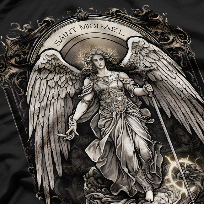 St. Michael the Archangel Protector and Defender of Faith T-Shirt