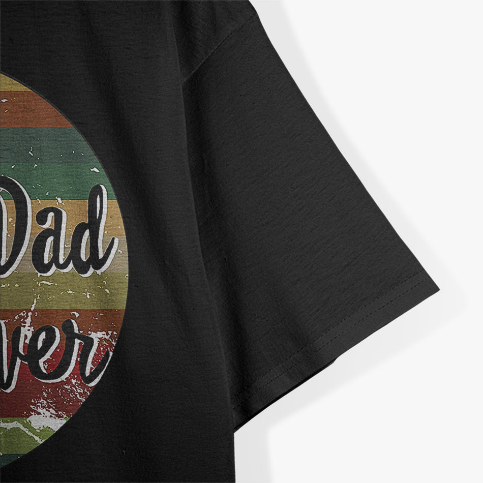 Best Cat Dad Ever Tuxedo Retro T-Shirt