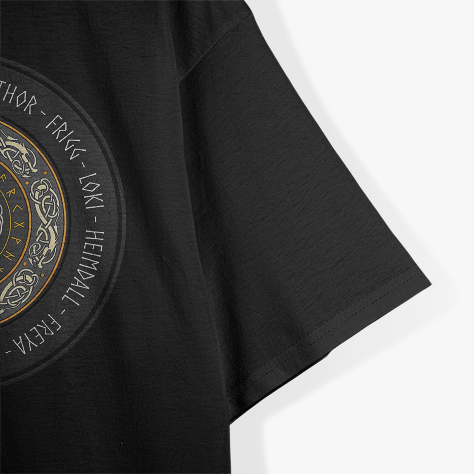 Viking Gods and Goddesses Legends of Norse Mythology and Ancient Power T-Shirt