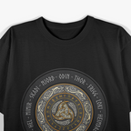 Viking Gods and Goddesses Legends of Norse Mythology and Ancient Power T-Shirt