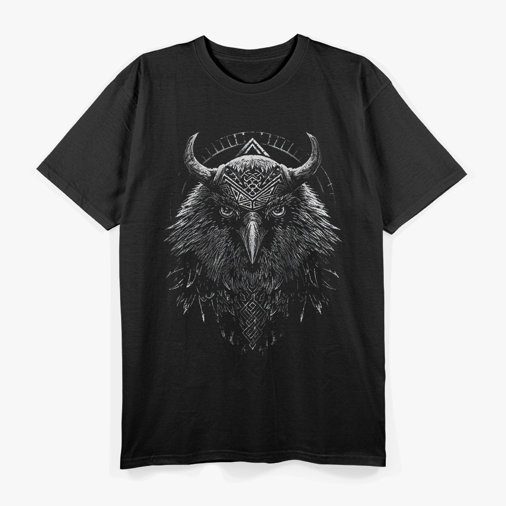 Viking Odin and Valhalla: The Realm of Warriors in Norse Mythology T-Shirt