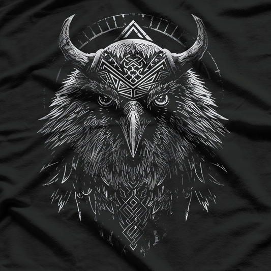 Viking Odin and Valhalla: The Realm of Warriors in Norse Mythology T-Shirt
