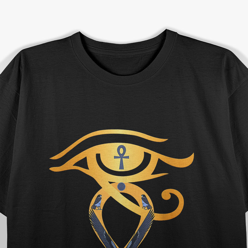 Ancient Egypt: Eye of Horus and Ankh Timeless Symbols of Power T-Shirt