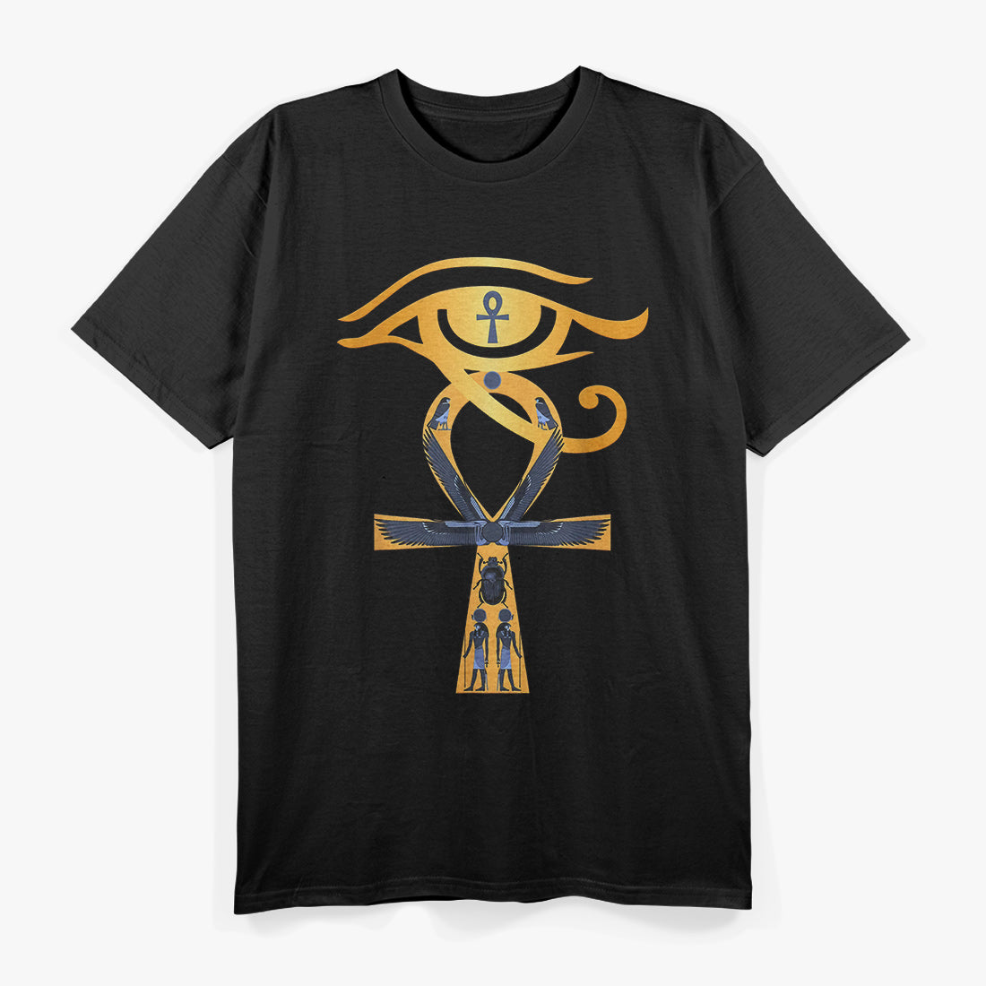 Ancient Egypt: Eye of Horus and Ankh Timeless Symbols of Power T-Shirt