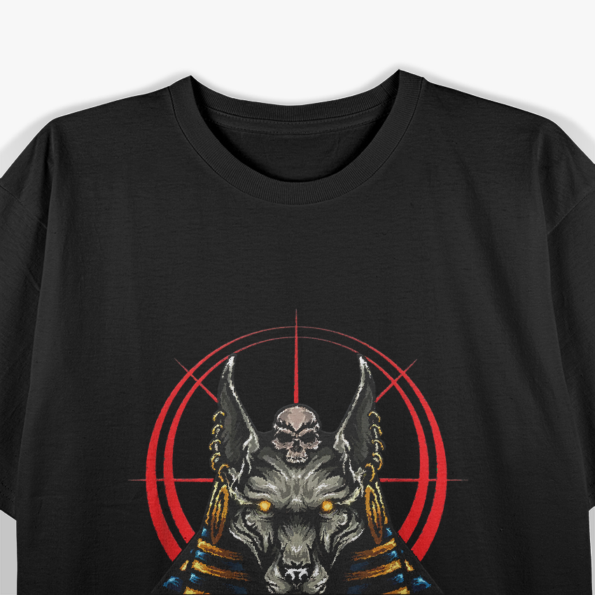 Anubis Ancient Egyptian God of Funerary Rites T-Shirt