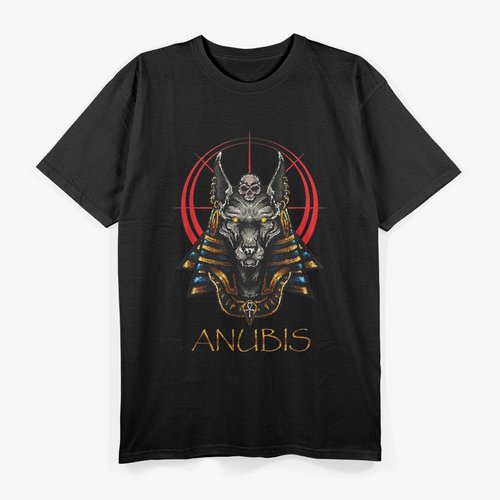 Anubis Ancient Egyptian God of Funerary Rites T-Shirt