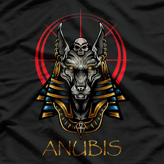 Anubis Ancient Egyptian God of Funerary Rites T-Shirt