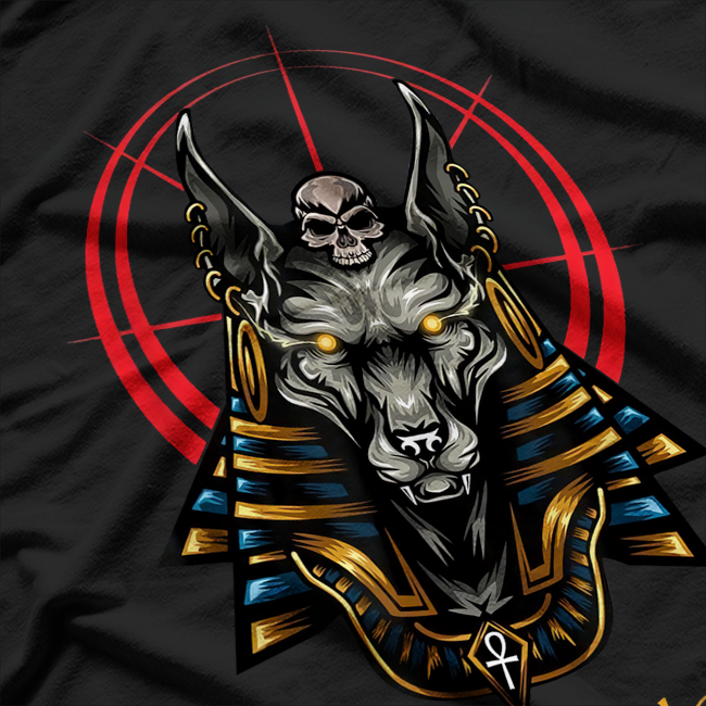 Anubis Ancient Egyptian God of Funerary Rites T-Shirt