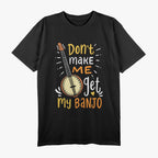 Banjo Bluegrass Music Player Musician T-Shirt