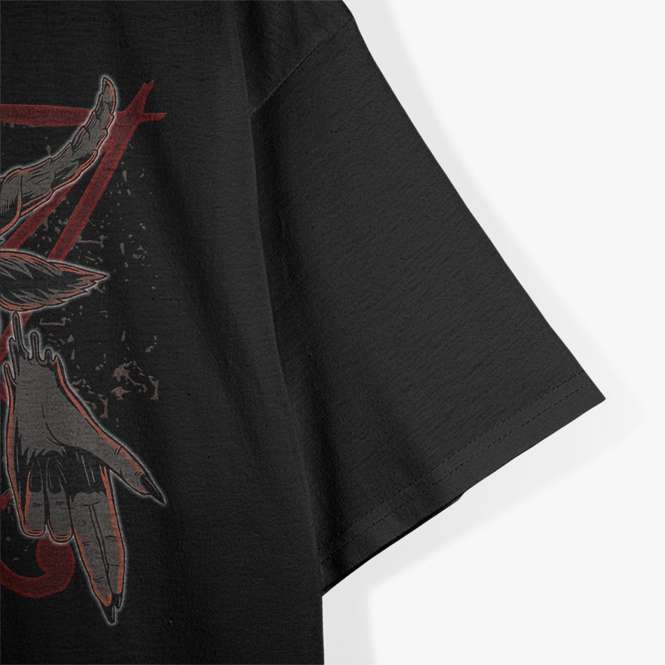 Baphomet Devil Demon Goat Symbol of Dark Power and Rebellion T-Shirt