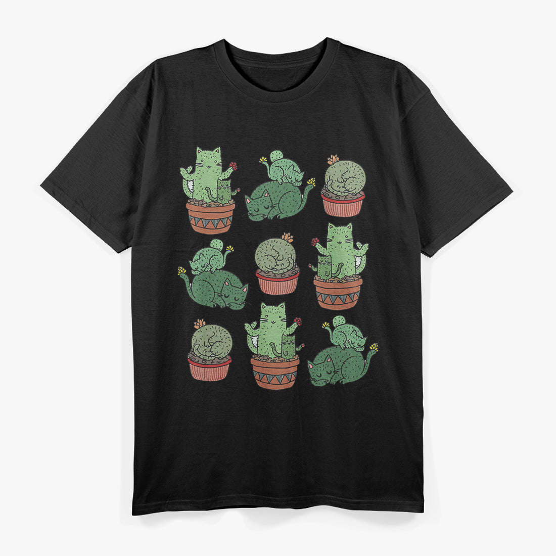 Kitty Cactus Cute T-Shirt