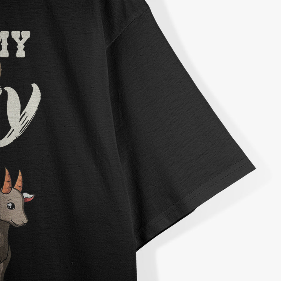 Driving My Husband Crazy One Goat At A Time T-Shirt