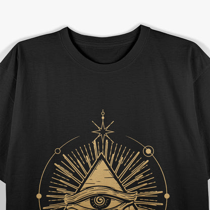 Illuminati Egyptian Eye Mystical Symbol of Power T-Shirt