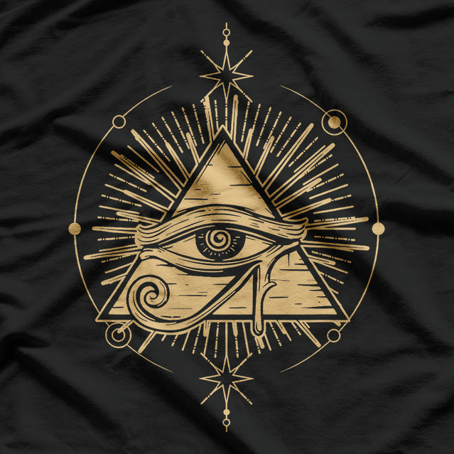 Illuminati Egyptian Eye Mystical Symbol of Power T-Shirt