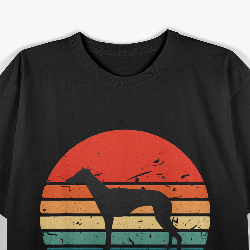 Italian Greyhound Retro Vintage 60s 70s T-Shirt