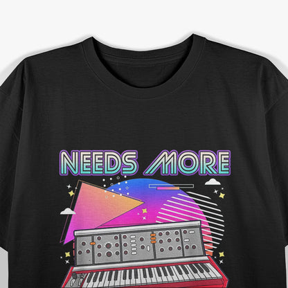 Keyboard Music Synth A Retro Vibe for Music Lovers T-Shirt