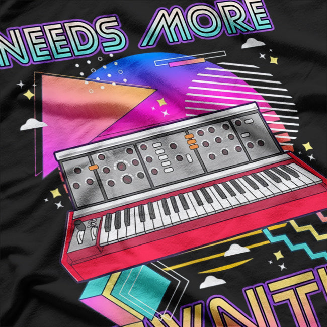 Keyboard Music Synth A Retro Vibe for Music Lovers T-Shirt