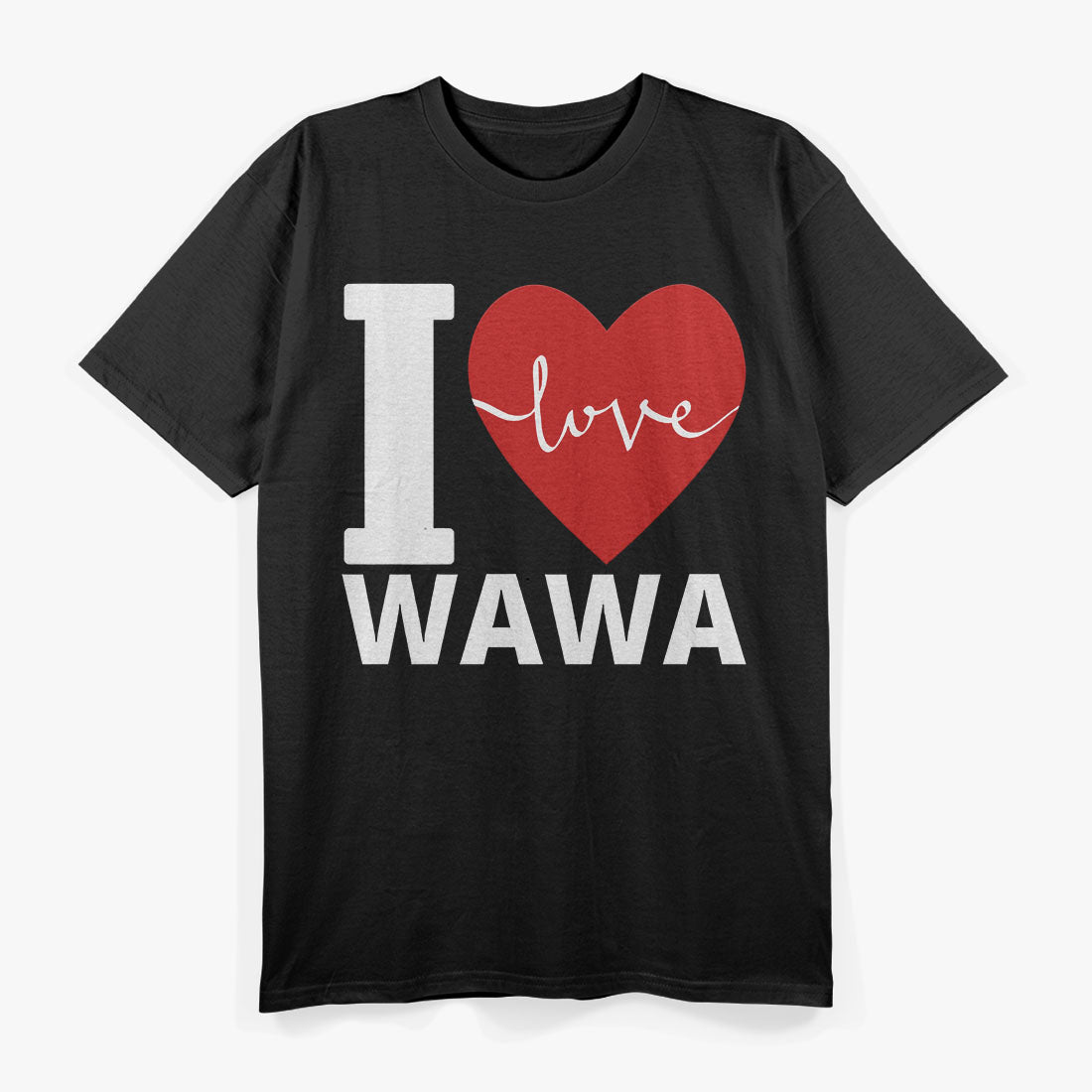 I Heart Wawa Retro T-Shirt