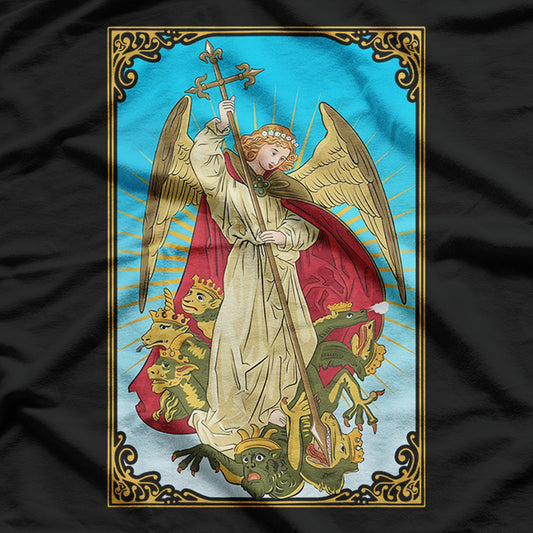 Saint Michael the Archangel Guardian of Souls, Defender of Faith T-Shirt