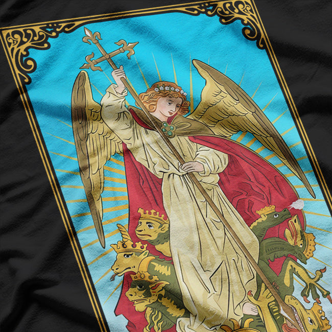 Saint Michael the Archangel Guardian of Souls, Defender of Faith T-Shirt