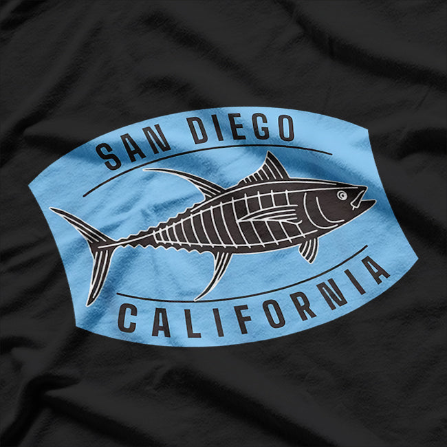 San Diego California Tuna Fishing Adventure T-Shirt