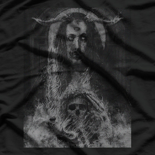 Satanic Occult Gothic Embrace the Dark Mystique of Witchcraft and Grunge T-Shirt