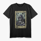 The Death Tarot Tapestry La Mort in Mystical Elegance T-Shirt
