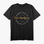 Vintage Retro Analog Audio Vacuum Tube Guitar T-Shirt