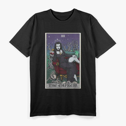 The Empress Tarot Vampire Gothic Horror Witch T-Shirt