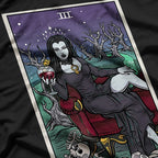 The Empress Tarot Vampire Gothic Horror Witch T-Shirt