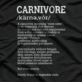 Carnivore Diet Dictionary Definition T-Shirt
