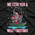 Fishing Santa Claus T-Shirt