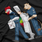 Funny Chef Accused of Murder Restaurant Cook Kitchen Worker T-Shirt