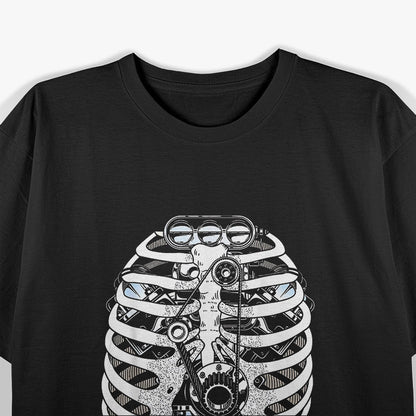 Cool Mechanic Car Engineer Skeleton, Mechanics Gift T-Shirt