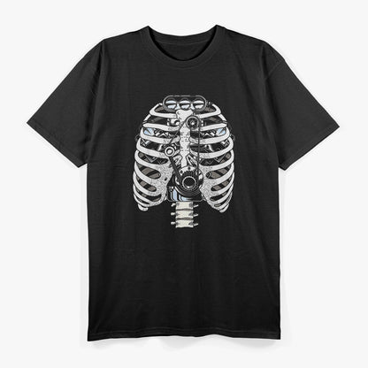 Cool Mechanic Car Engineer Skeleton, Mechanics Gift T-Shirt