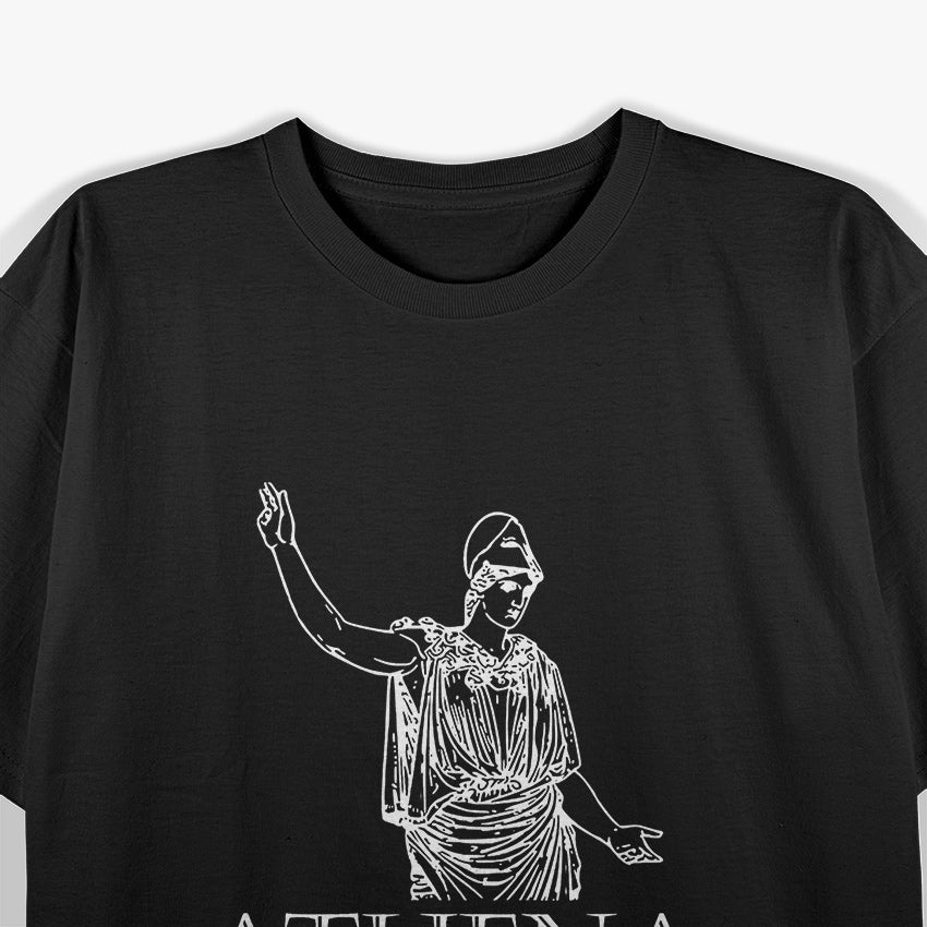 Athena Goddess of Wisdom in Greek Mythology T-Shirt