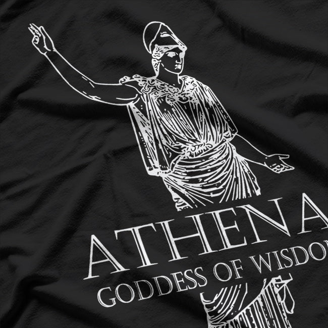 Athena Goddess of Wisdom in Greek Mythology T-Shirt