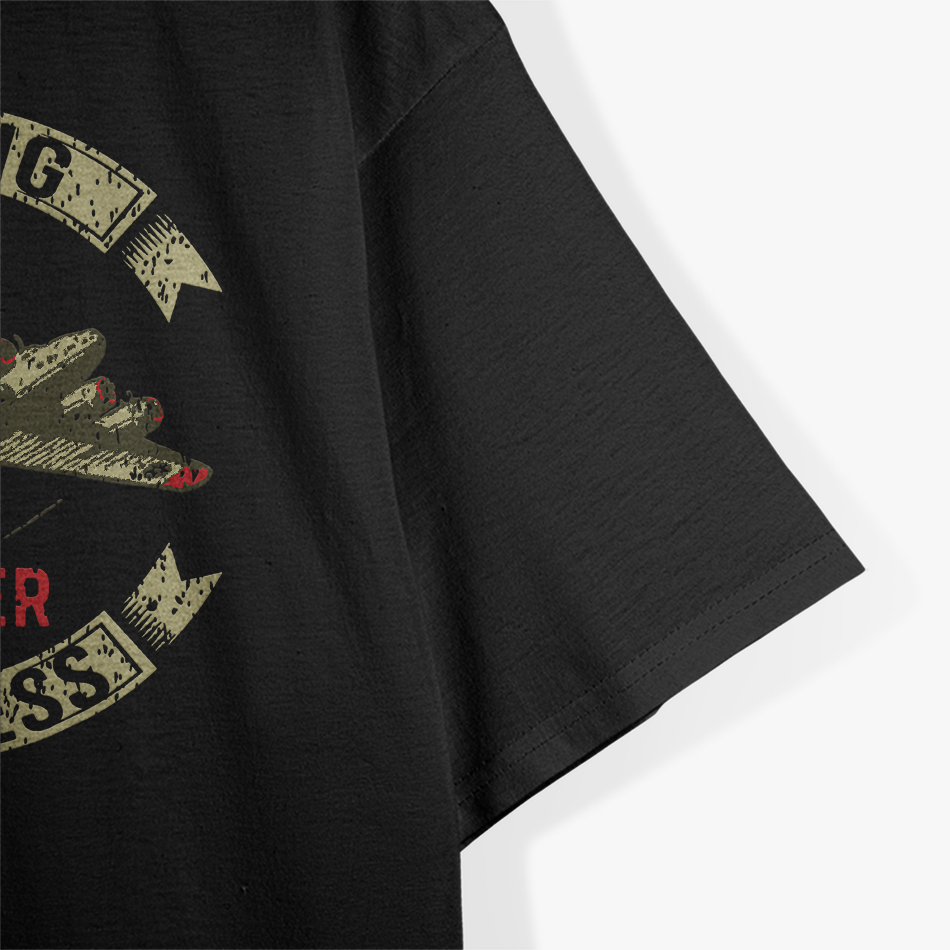 B17 Heavy Bomber WW2 Plane Aircraft USA Flag Veteran Pilot T-Shirt