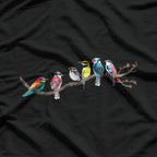 Cute Colorful Watercolor Birds, Essential T-Shirt