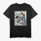 Carpenter Japanese Samurai Warrior Armor Sword Fighter Mask T-Shirt