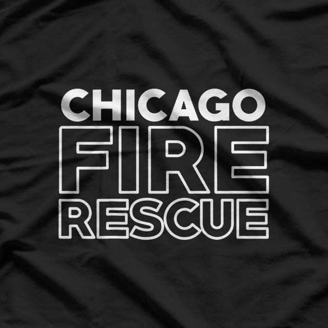 Chicago Fire Rescue Department Firefighters T-Shirt