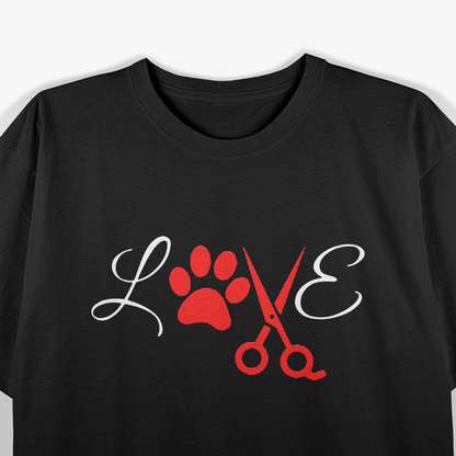 Dog Groomer Love T-Shirt