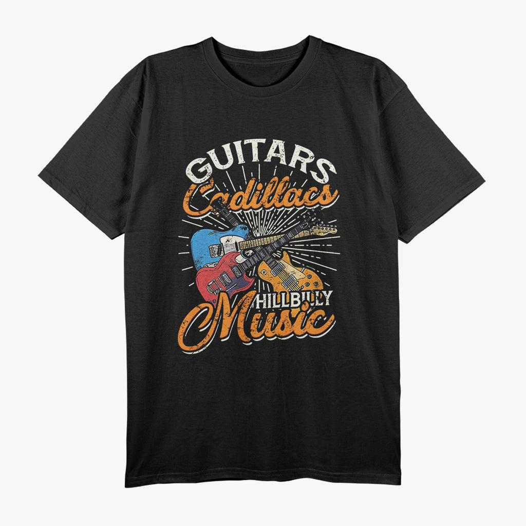 Guitars Music Yoakam, Country Songs and Music T-Shirt