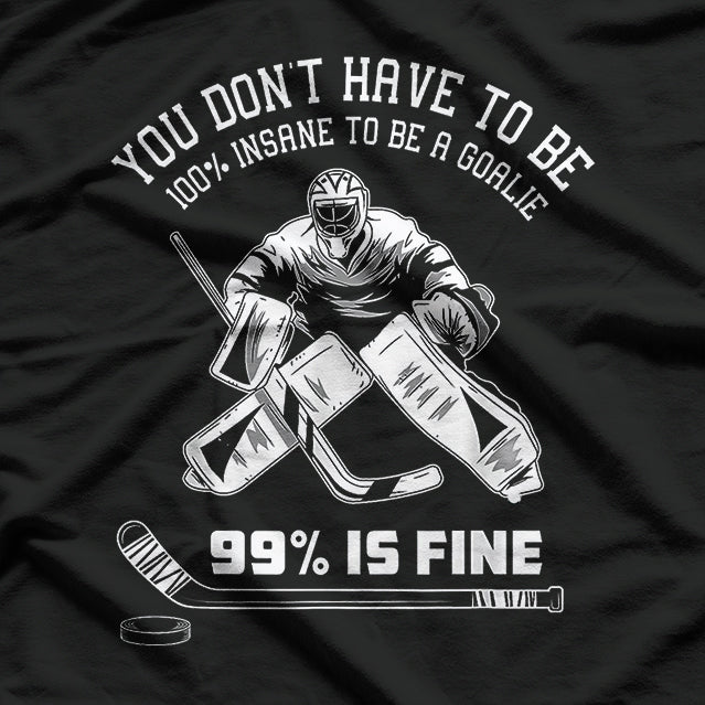 Ice Hockey Goalkeeper Goaltender - Ice Hockey Goalie T-Shirt