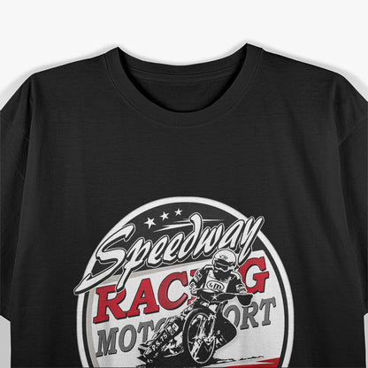 Motorcycle Speedway Flat Track Race T-Shirt